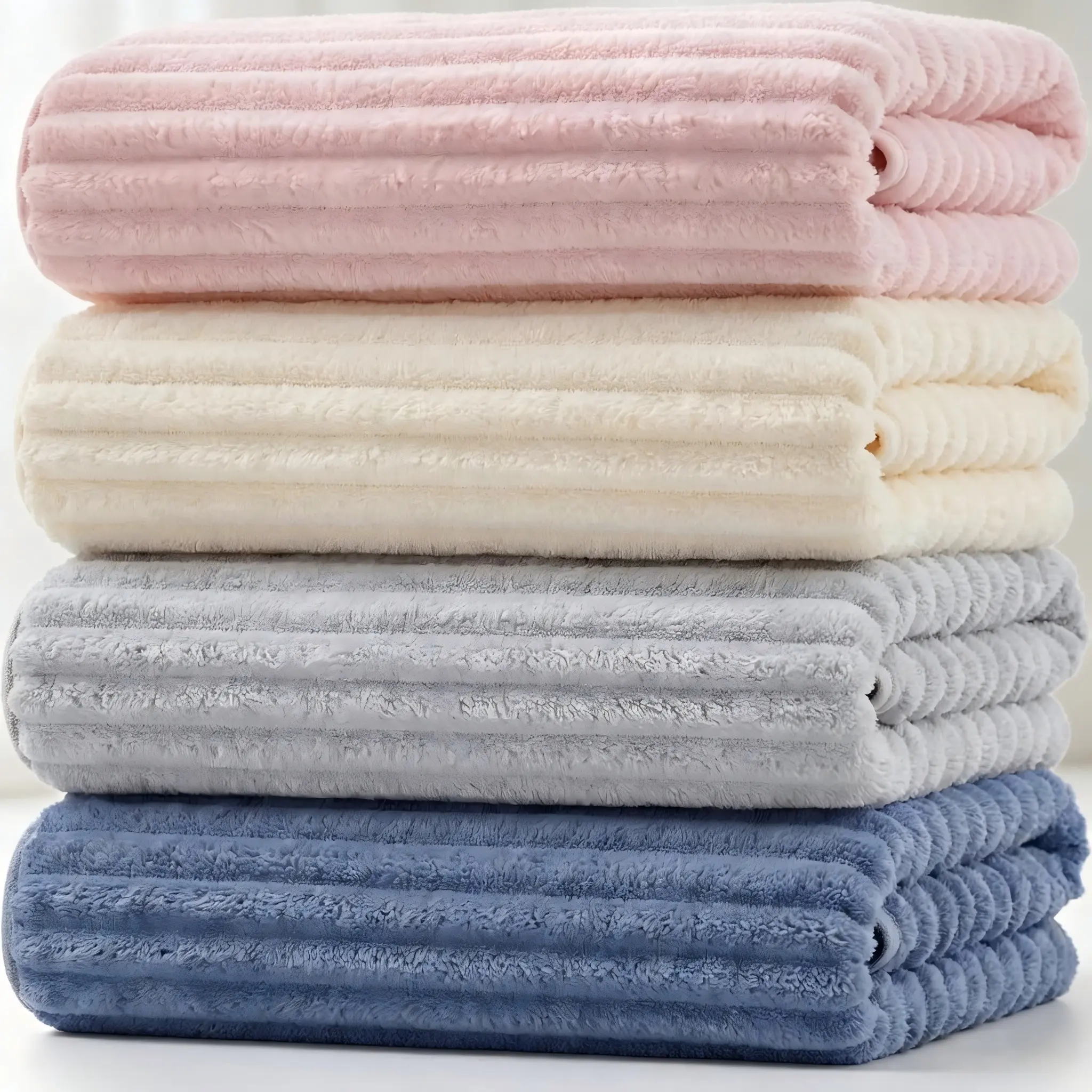 Moonqueen Premium Unisex 2-Pack Antimicrobial Microfibre Bath Towel Set - Quick-Drying Coral Velvet, 27x55 in, Ultra Soft, Absorbing, Lint-Free - Multipurpose for Bath, Fitness - 100% Satisfaction Service, Antimicrobial Bath Towels, 2-Pack Bath Towels
