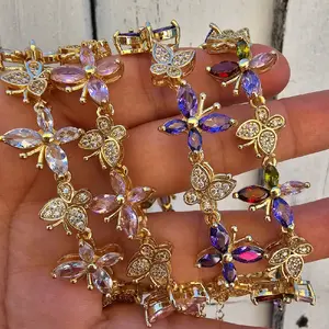 Mariposa de barrio bracelet gold-plated