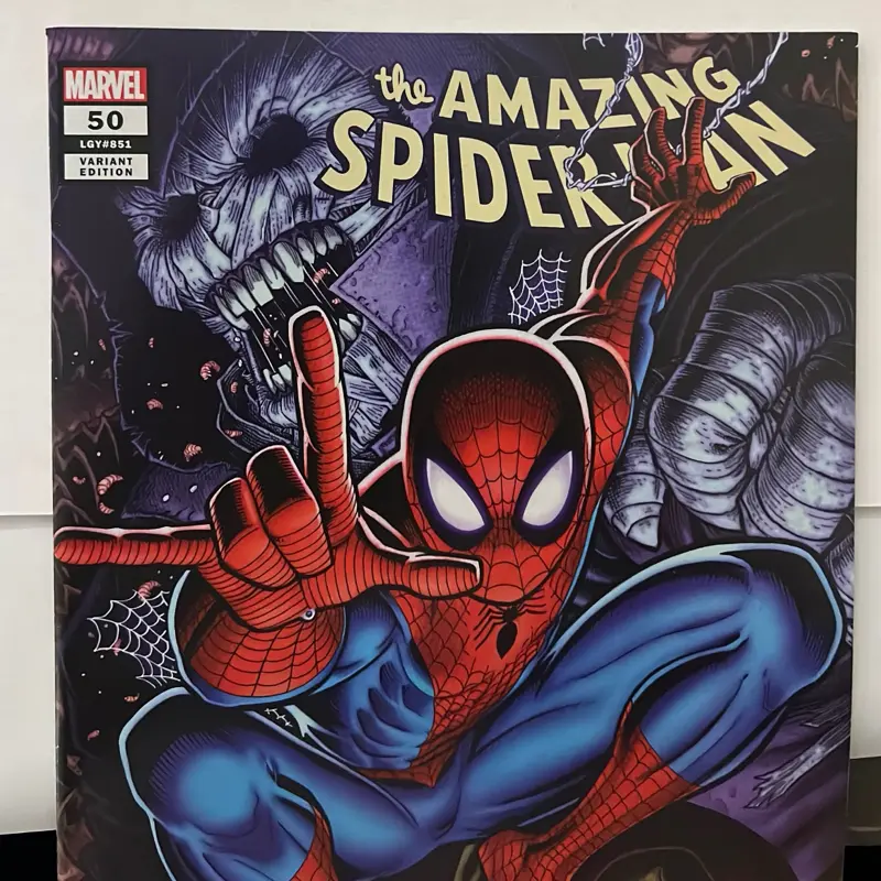 The Amazing Spider-Man Superhero Action English Indie Comic Book - Collectible for Fans of Independent Comics. Issue #50