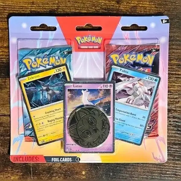 Pokemon TCG Enhanced 2-Pack Blister Pack [Latios, Zekrom & Palkia] -