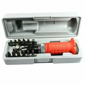 14 Pcs Heavy Duty Impact Driver Bits Screwdriver Set Tool Socket Kit with Case