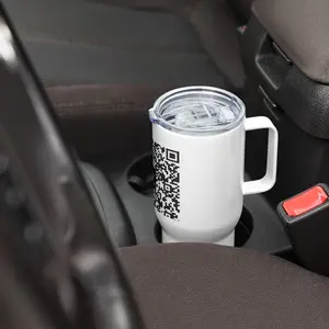 ROCKREALITYINC WITH SCANABLE QR CODE TUMBLR Drinkware Tumbler Reusable Washable Coffee