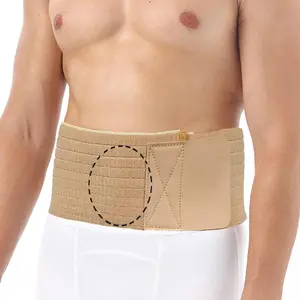 Ruptured Umbilical Belt for Both Genders - Adjustable Compression Abdominal Support Binder, Waist Abdominal Belt, Wrap for Post-Surgery Ventral, Epigastric, And Inguinal Areas