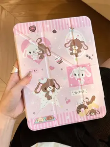 Cute Dessert Rabbit Bear For iPad Pro 2024 13 11 inch iPad 10th 11th Air 7 6 5 4 11inch iPad 7 8 9 10.2 Air 3 10.5 iPad 5 6 mini