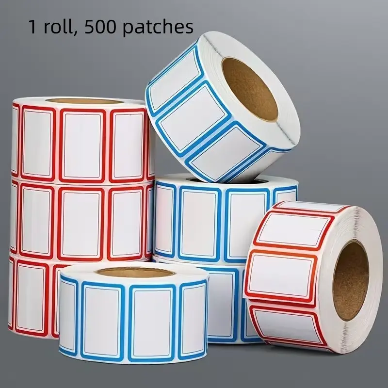 500 Reusable Freezer Labels, Waterproof and Oil-Resistant, Easy Peel and Stick, Kitchen Organization, Food Containers, Bottles, Gift Tags, Self Adhesive Labels, Removable Labels