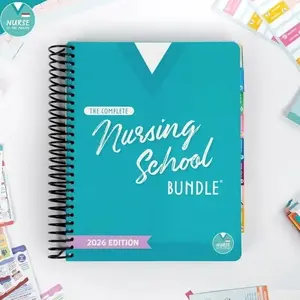 The Complete Nursing School Textbook Bundle, 2026 Edition, Spiral Bound