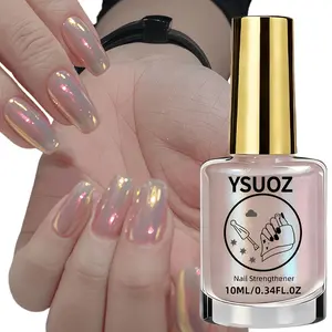 The 0.34 oz.Iridescent Mermaid Pink Nail Polish is an "original" product within the mermaid pink trend, highly cherished by nail art enthusiasts.It is a soft yet versatile mermaid pink shade, infused with fine gold and pink glitter particles blended dir
