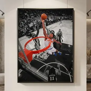 OG Anunoby Putback Poster New York, Basketball print, Sports wall art, Man Cave, Fan Gift