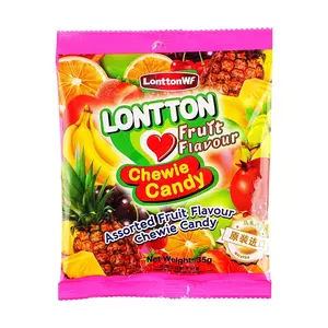 LONTTON WF Malaysian Mixed Fruit Gummy Candy - Chewy & Delicious 35g