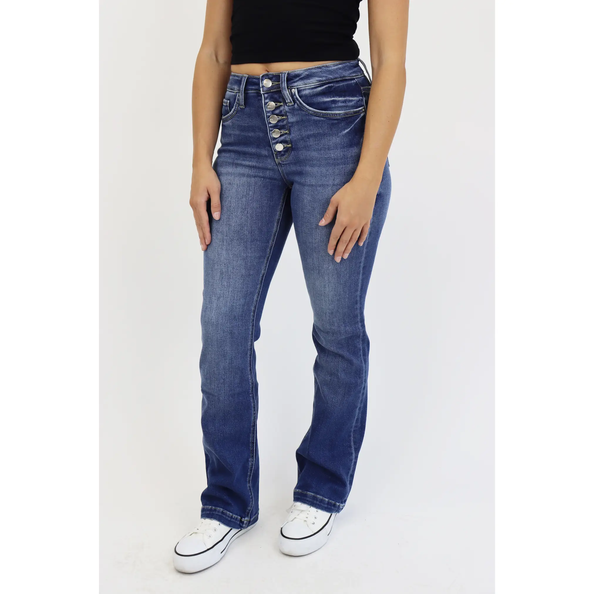 Tummy Control Bootcut Jeans