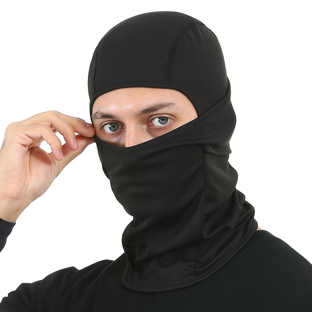 Face Masks Motorcycle Head Cover Full Face Mask Neck Gaiter Versatile Breathable Stretchy Balaclava Hat for Men And Women Suitable for Outdoor Activities Like Cycling Running Hiking Fishing And Skiing Providing Full Face Coverage And Sun Protection