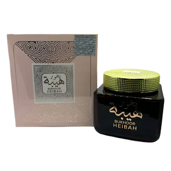 HEIBAH Incence bukhoor jar by Ard al Zaafaran perfumes 80g, Fragrance, Aroma