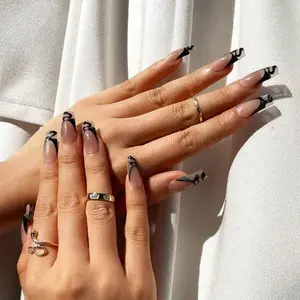 Gold Finger Trendy Nails