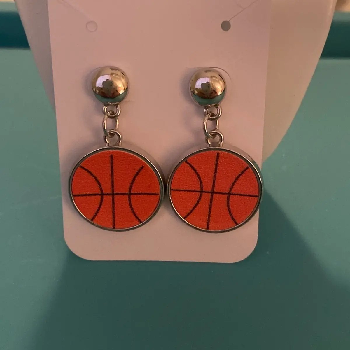 Basketball earrings Female Male