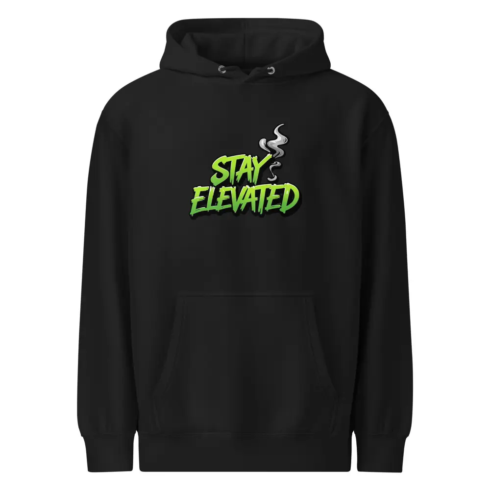 STAY ELEVATED - Unisex premium mid-weight hoodie