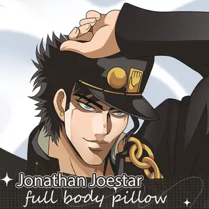 Anime Dakimakura Japanese Otaku Waifu Life Size Doublesided Print Hugging Body Pillov Cover JOJO Jonathan Joestar