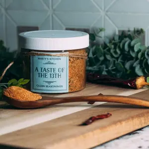 Marty's Kitchen A Taste of the 13th Cajun Seasonings - Rich Flavor for Your Next Meal