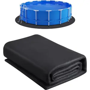 VEVOR 24 Foot Round Pool Liner Pad for Above Ground Swimming Pool, Heavy Duty Above Ground Pool Mat, Protect Pool Liners, Prevent Punctures and Weed Barriers, Durable Geotextile MaterialVEVOR Super Brand Day