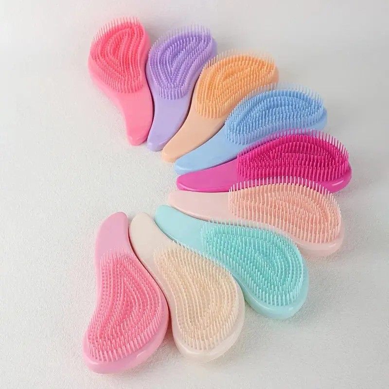 Portable Magic Handle Hair Comb Brush Haircare