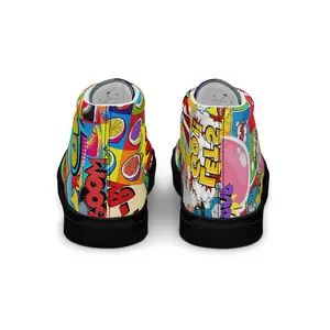 Men’s Sassy high top canvas shoes