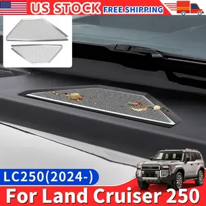 For Toyota Land Cruiser 250 Prado 2024 2025 2026 LC250 Stainless Steel Engine Bay Vent Cover Exterior Protection Accessories Tuning