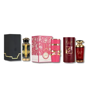 LATTAFA NEW PERFUME SET YARA CANDY,TERIAQ INTENSE & MAYAR CHERRY INTENSE 3.4FL.OZ