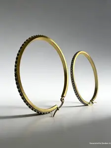 45mm stainless steel rhinestone bling bling hoop earrings