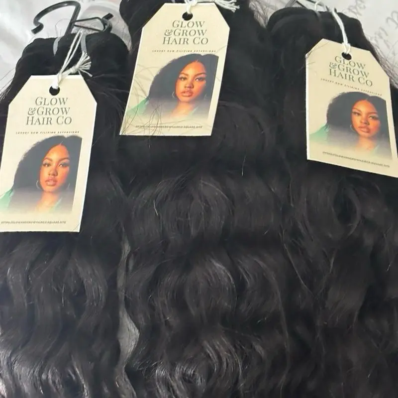 Raw Filipino Hair Bundles | 100% Human Hair | Curly, Body Wave, HD Closures & Frontals (16”-30”)