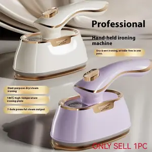 Portable Mini Foldable Steam Iron, Dry Wet Ironing, 180° Rotatable Handheld Design, Fast Wrinkle Removal for Home & Travel Use, Handheld Steamer Iron, Steaming Iron