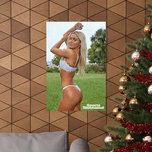 [UNFRAMED POSTER] Olivia Livvy Dunne 2024 Sports Illustrated Swim Premium Poster LSU Gymnast Livvy Tiktoker