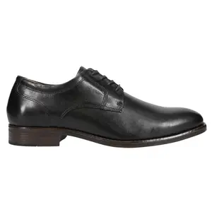 Johnston & Murphy Mens Lewis Oxford Plain Toe Dress Dress Shoes - Black