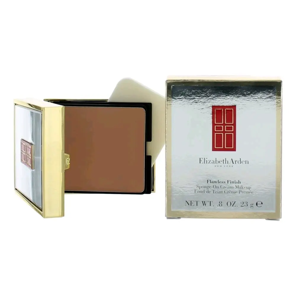 Elizabeth Arden Flawless Finish Sponge-On Cosmetic Foundation - Moisturizing, Radiant Coverage Cream Makeup, 0.8 oz