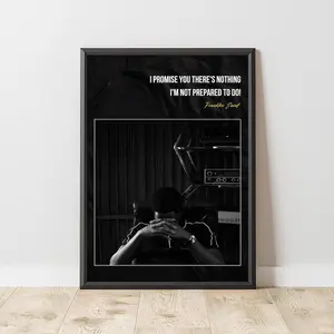 Snowfall | Franklin Saint Motivational Quote Poster | Wall Art Home Decor | Damson Idris Print | Tv Series | Tv Show | Gift Idea Glossy Photo