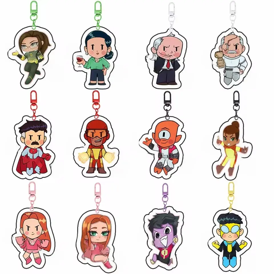 Invincible Acrylic Keychains, Halloween gifts