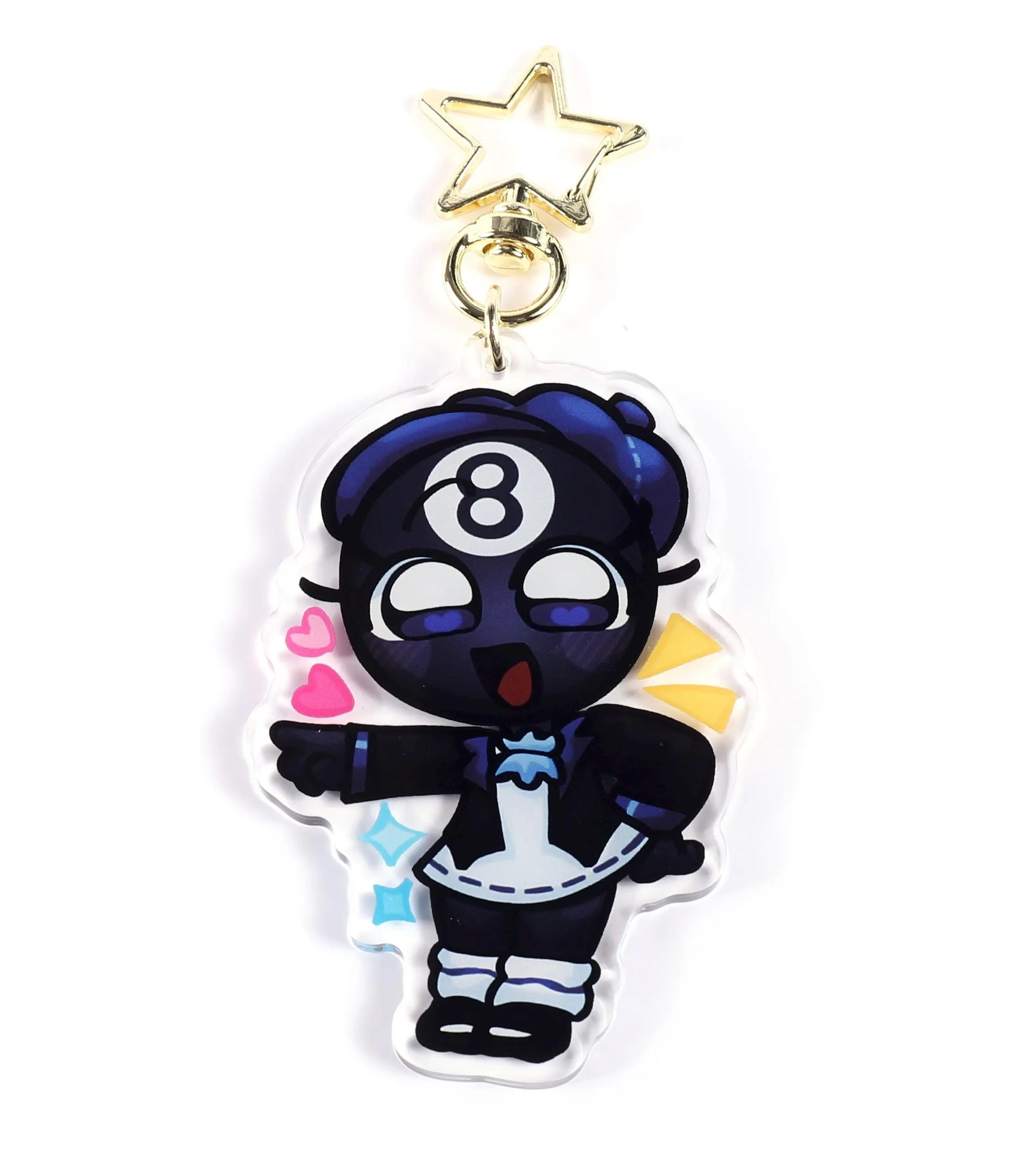 ディズニーショーケース Crystal World クリスタルワールド ダンボ Dandy's World Toons Acrylic Keychain, Cosmo Yatta Toodles Bassie