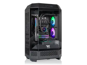 Thermaltake Gaming Desktop PC T3BK-B650-96X-LCS AMD Ryzen 7 8700F 32GB DDR5 1TB NVMe SSD AMD Radeon RX 9060 XT Windows 11 Home