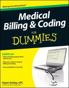 USED Book - Medical Billing Coding For Dummies by CPC Karen Smiley (Paperback) - english