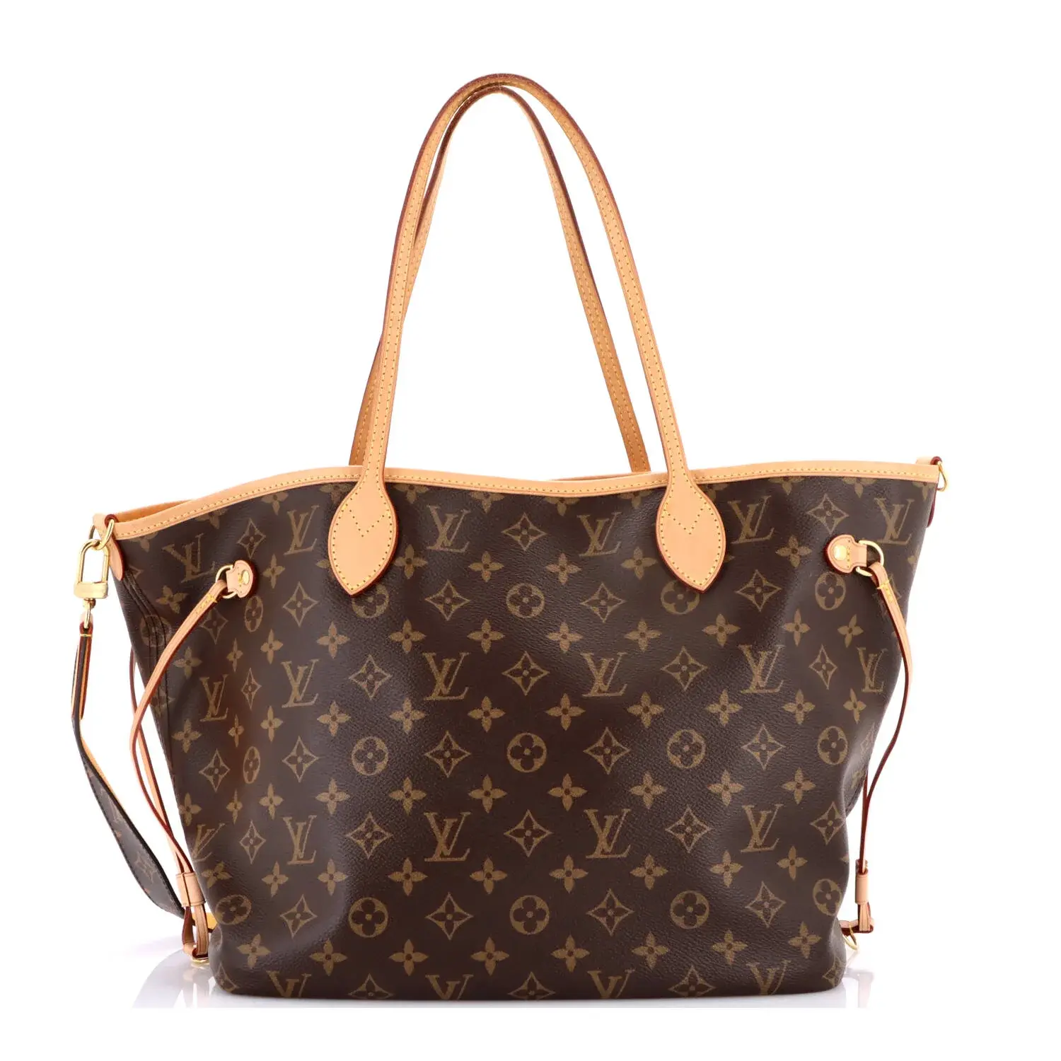 Pre-owned Louis Vuitton Canvas Coated Tote Bags REBAG Neverfull Bandouliere Inside Out Monogram Canvas and Textile MM by Rebag