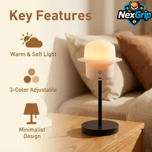 Cozy Room Decor 3-Color Ripple Light - Rechargeable Desk Lamp with Dynamic Water Wave Projection, Dimmable Night Light for Bedroom, Living Room & Photography，Tall Ambient Lamp | Romantic Projector & Minimalist Night Light, Perfect Gift for Couples