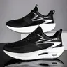New Spring Couples' Running Sneakers, Workout Sneakers, Comfortable Soft Thick Sole, Breathable Mesh Upper & Non-Slip Outsole, Athletic Shoes, Running Trainers, Sporty Shoes