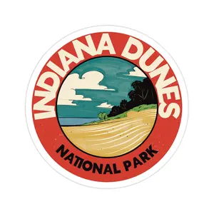 Indiana Dunes National Park - Vinyl Sticker