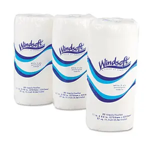 212 MAIN Perforated Paper Towel Rolls - 11 in x 8.8 in White - 2-Ply Easy Tearing Sheets, 85-Roll Pack, 30-Carton, Cleaning Supplies