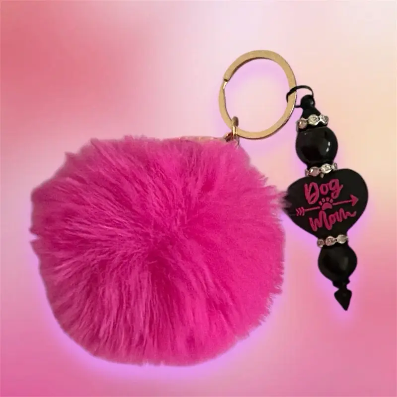 Beaded keychains!