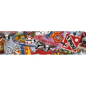 Powell Peralta Skateboard Griptape Collage 4 9" x 33" Sheet