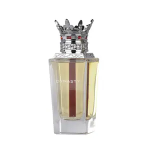 Lattafa Dynasty U EDP - 3.4 oz Unisex Sophisticated Fragrance, Single Item, Citrus Aromatic Woody, Floral Fruity Amber, Amber Fragrances with Citrus Fruits, Spices, Florals, Woods, Musk Notes