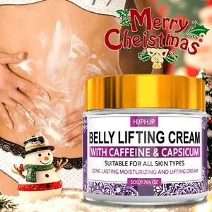 50g Belly Lifting Cream, Body Contouring Cream, Firming Body Lotion, Ideal for Halloween & Christmas Gifts, Contains Caffeine & Capsaicin, Essential for Body Shaping