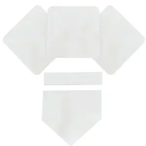 Throw Down Baseball Base Set, White Rubber, 3 lb