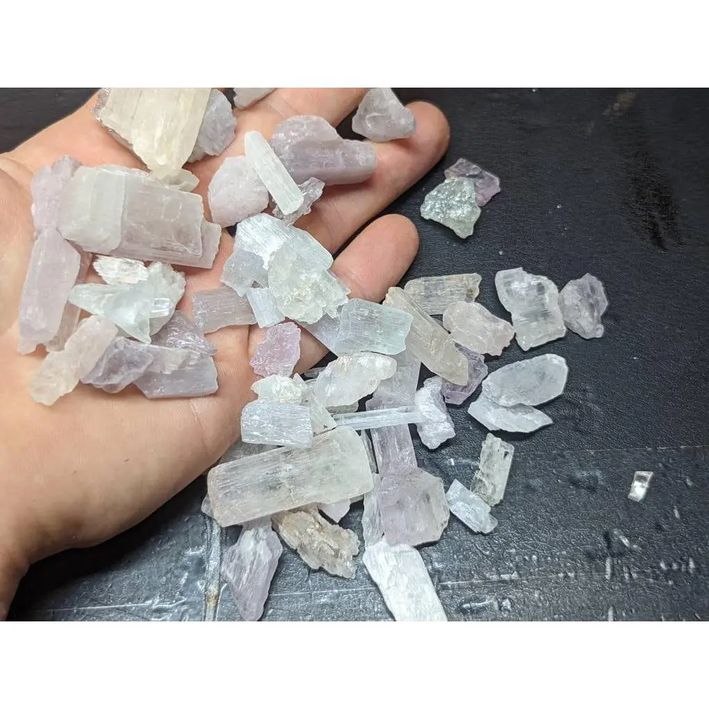 Raw Kunzite- Kunzite Crystals || 1-12g || Choose Your Size