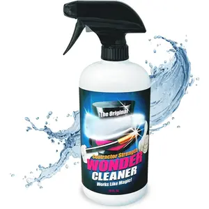 Contractor Strength Wonder Cleaner - As Seen on TV - 16 fl oz - Gunk & Build up Remover - Removes Tar, Adhesives, Gum, Stickers, Sap, Oils & More on Most Surfaces - Better Stronger Faster
