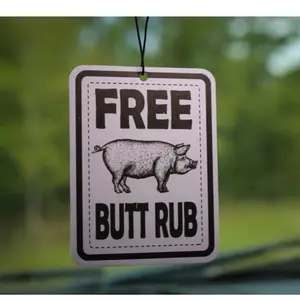 Free Butt Rub Car Air Freshener 2 Pack - Forest Rain Scent